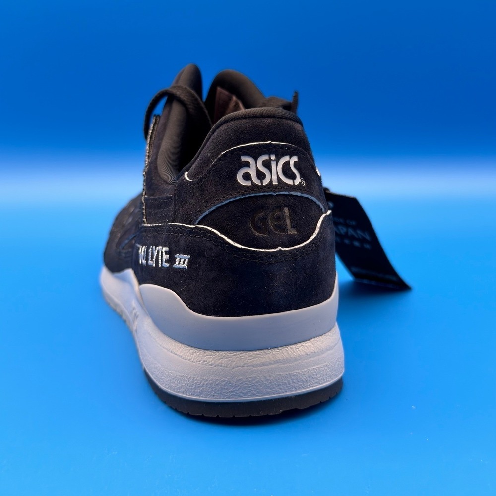 Asics Gel-Lyte III Made in Japan Black Denim Mid Grey H7ZNQ-9690 Size 11.5 - Picture 5 of 6